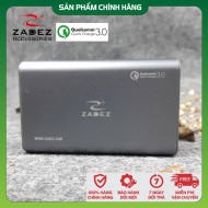 Pin sạc dự phòng Li-Polymer 10000mAh ZADEZ CPM-16 QC 3.0 Bạc