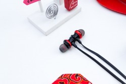 Tai nghe bluetooth nhét tai i.value A980BL red with black