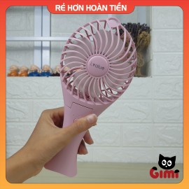 Quạt cầm tay nàng tiên cá i.value MT-F001 Hồng