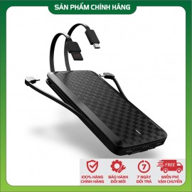 Sạc dự phòng iWALK 12000mAh 4 trong 1 UBT12000X có MFI