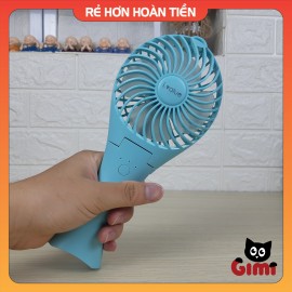 Quạt cầm tay nàng tiên cá i.value MT-F001 Xanh ngọc