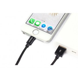 Cáp sạc iphone - Cáp Lightning MFI Rock 1m