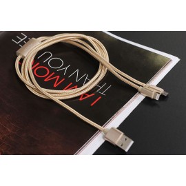 Cáp Lightning - micro usb Rock 1m