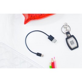 Cáp Type-C 0.2m ivalue TPE Đen