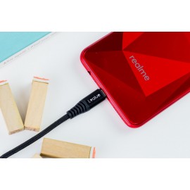 Cáp Micro 0.2m ivalue Fishtail Đen