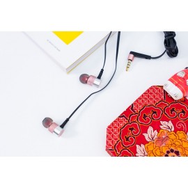 Tai nghe dây nhét tai i.value ES-20TY pink