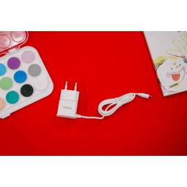 Adapter Sạc liền cáp Micro 2A ivalue MT-WC-001 Trắng