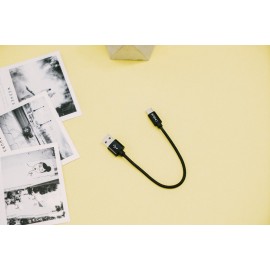 Cáp Type-C 0.2m ivalue Fishing Đen