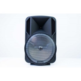 Combo Loa Bluetooth Karaoke i.value F12-65N Nhựa đen + Mic không dây