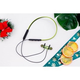 Tai nghe bluetooth nhét tai i.value BT008 Xanh lá