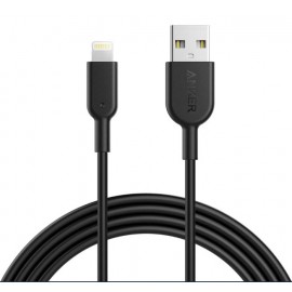 Cáp Lightning 1.8m Anker PowerLine II Đen