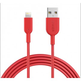 Cáp Lightning 1.8m Anker PowerLine II Đỏ