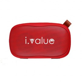 Loa bluetooth i.value BT117 red