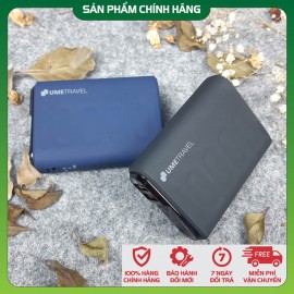 Pin sạc dự phòng Quick Charge Li-polymer 10000mAH UMETRAVEL TRIP10000 Đen