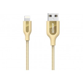 Cáp Lightning 0.9m Anker PowerLine+ Vàng